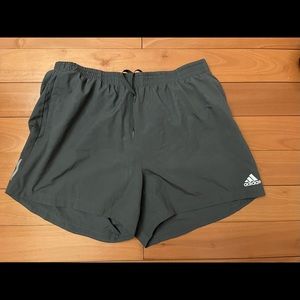 Adidas 5 inch running shorts - Gray